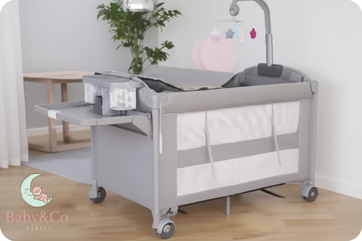 Lit bébé 4-en-1 - Vue chambre