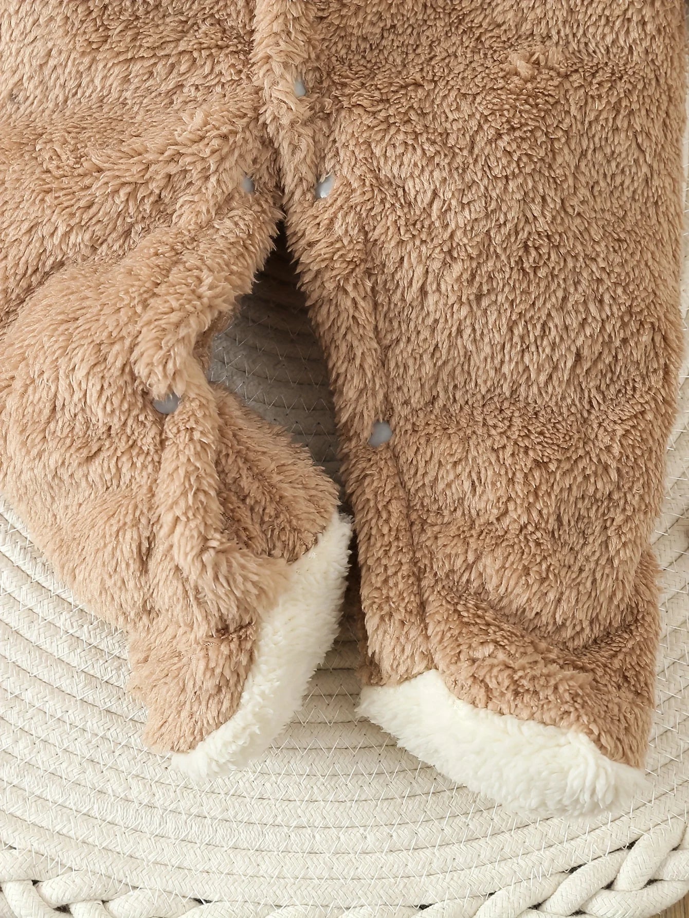 Pyjama Polaire à Capuche, Motif Animal, 0-12 Mois