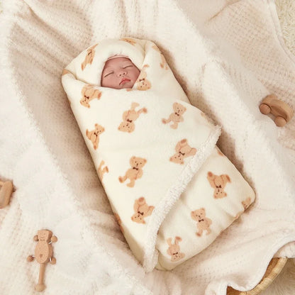 Couverture Bébé Hiver – Lange Emmaillotage