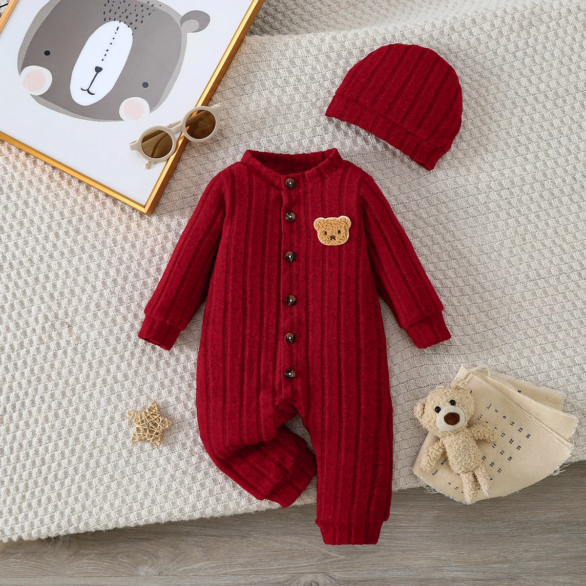 Combinaison Hiver Bébé – Douceur & Style Assorti