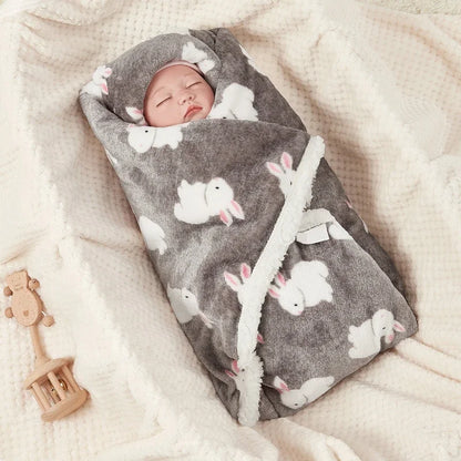 Couverture Bébé Hiver – Lange Emmaillotage