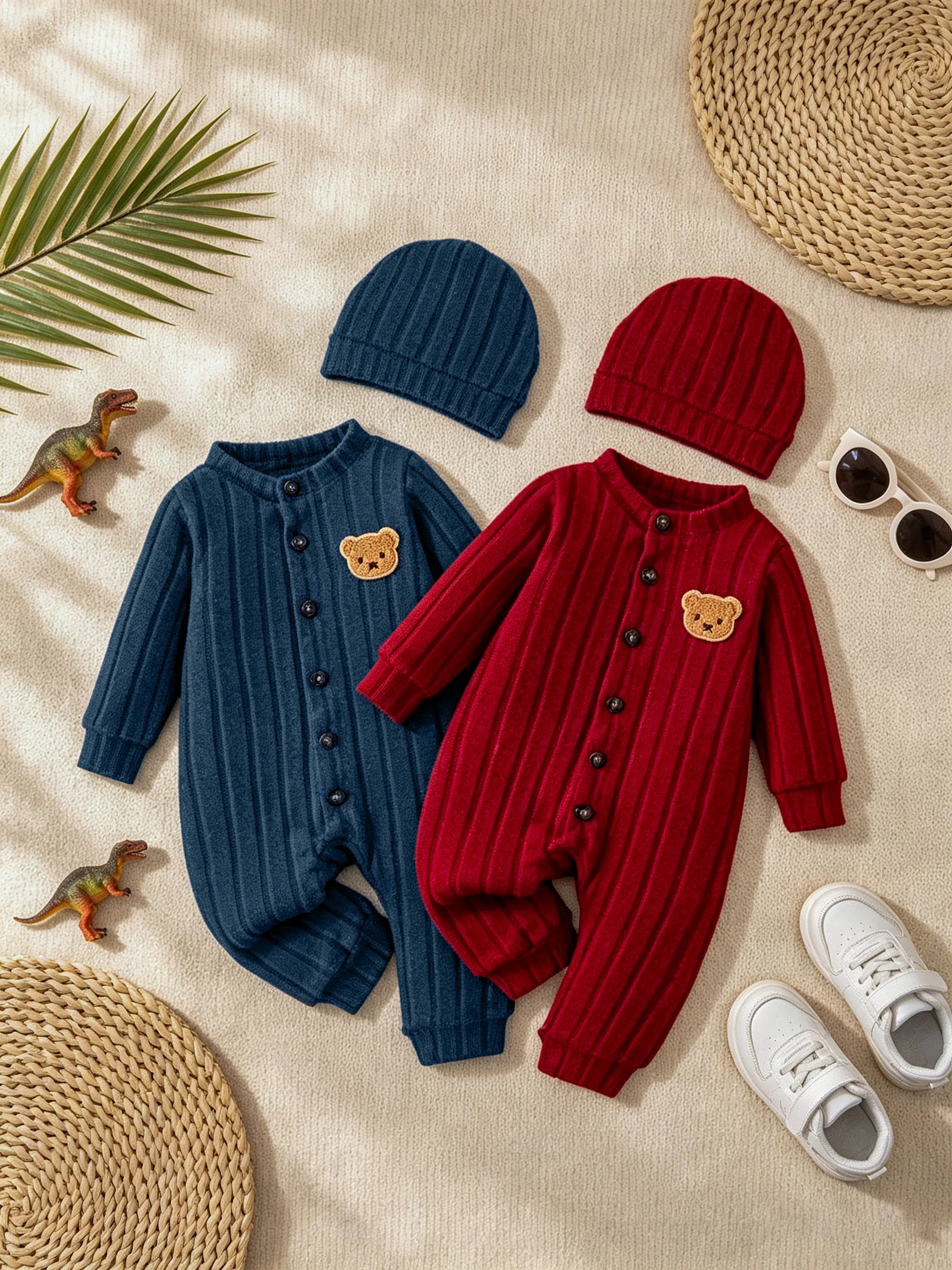 Combinaison Hiver Bébé – Douceur & Style Assorti