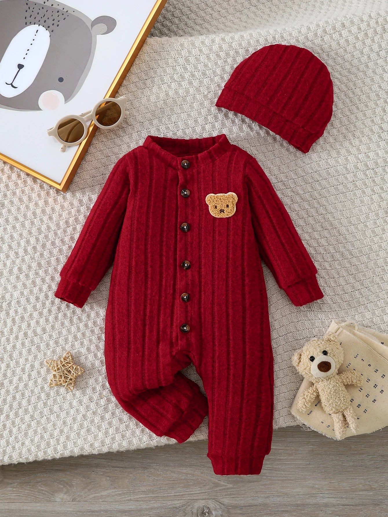Combinaison Hiver Bébé – Douceur & Style Assorti