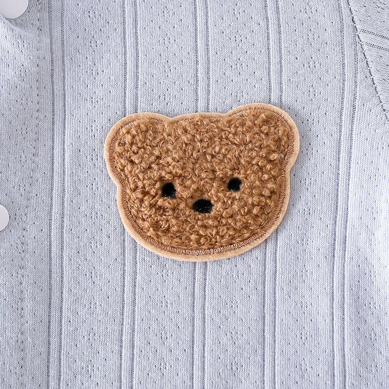 Combinaison Bébé – 100% Coton, avec Bonnet, 0-12 Mois