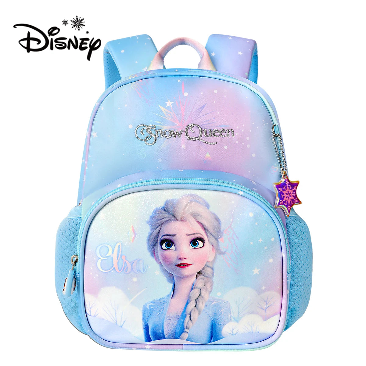 Disney Toddler Backpack: Frozen Princess Elsa Backpack for Little Girls - Lightweight Large Capacity School Bag for Nursery
