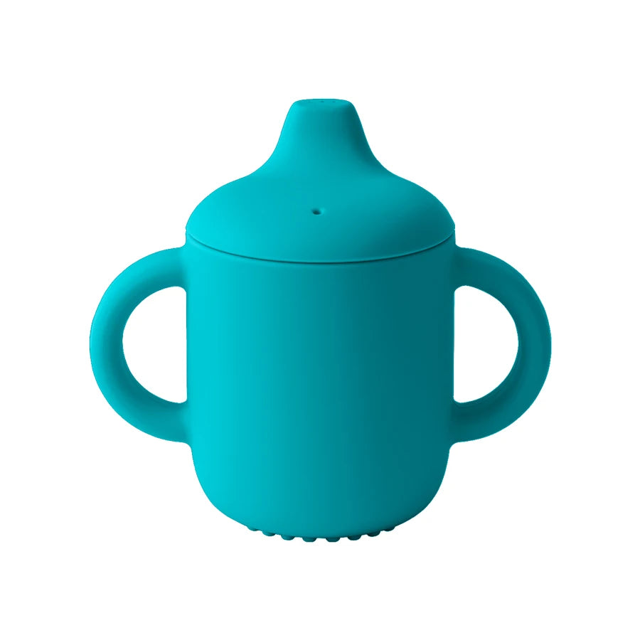 Tasse d'Apprentissage Bébé en Silicone 180 ml