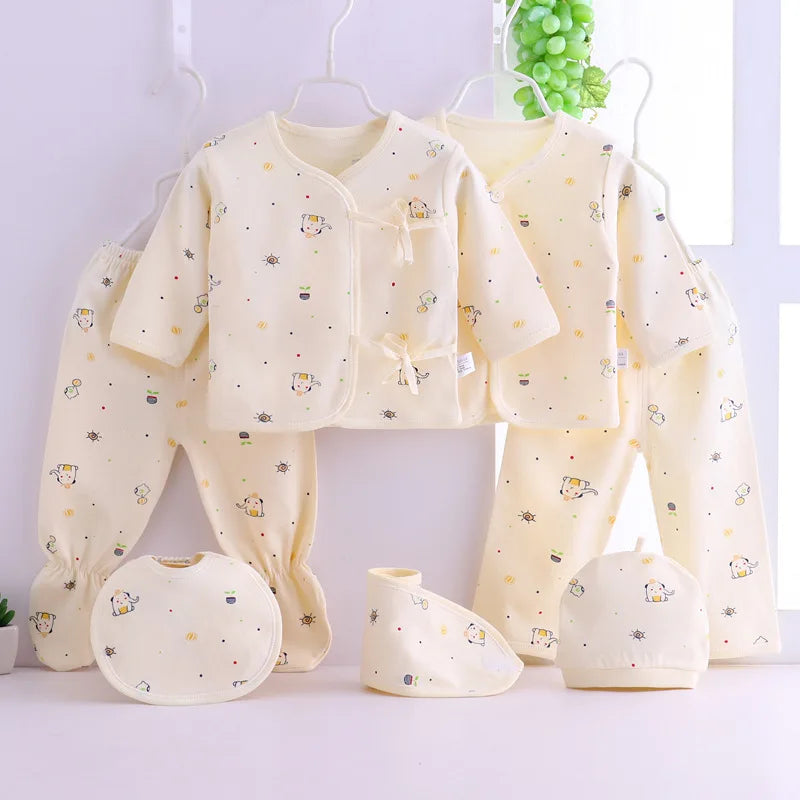 18 Piece/lot Newborn Baby Girl Clothes Set 100% Cotton Infant Baby Girl Set Soft Autumn Boys Clothing Baby Gift Without Box