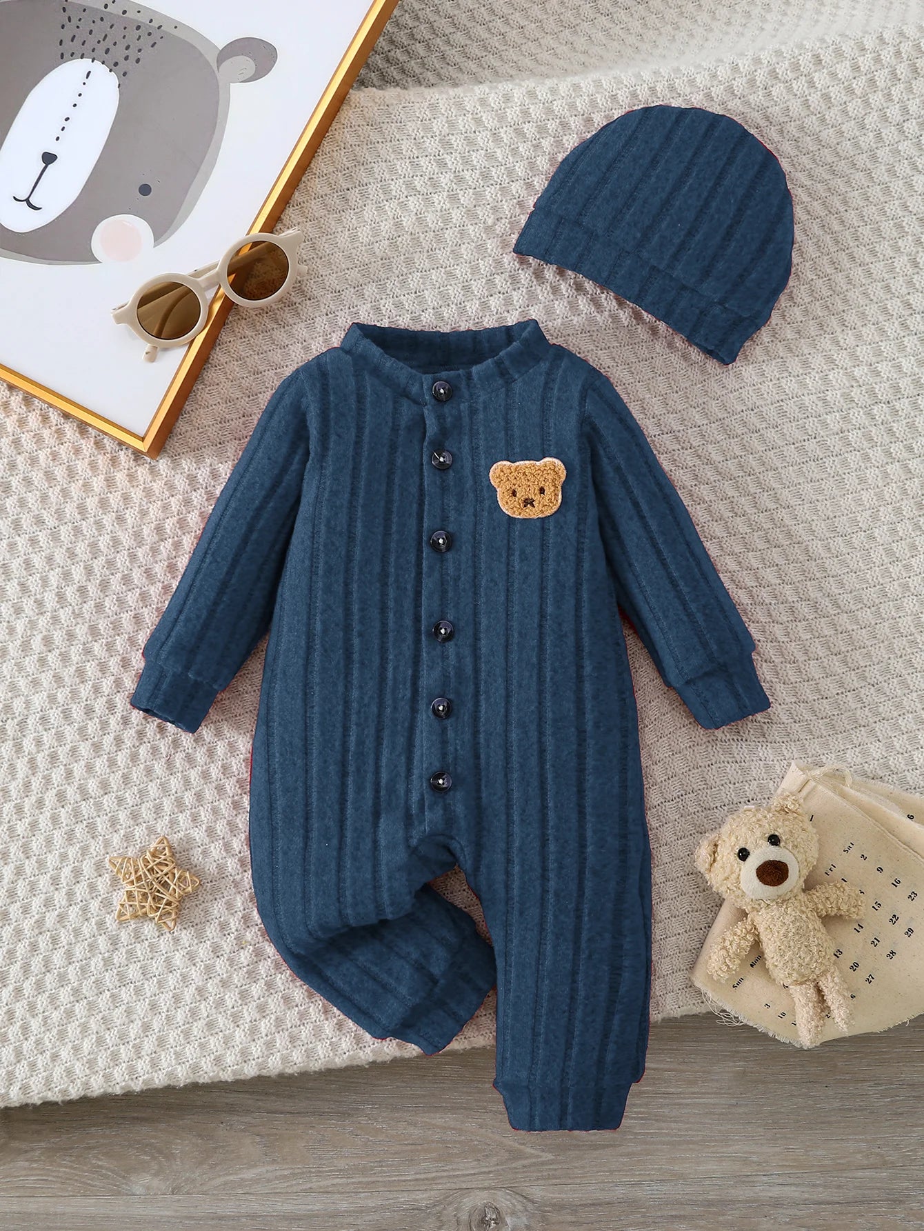 Combinaison Hiver Bébé – Douceur & Style Assorti