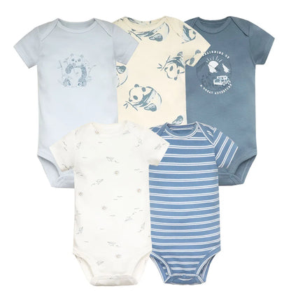 Lot 5 Bodies Bébé  Filles & Garçons en coton
