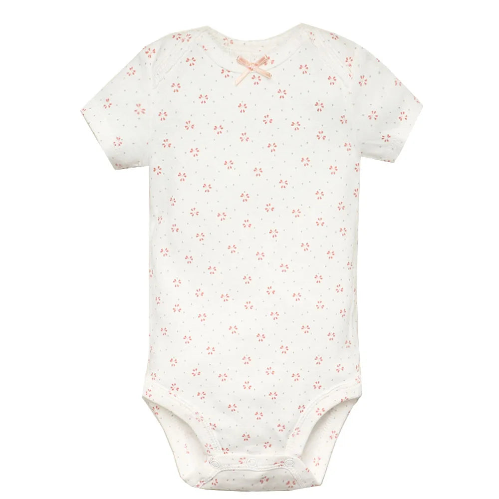Lot 5 Bodies Bébé  Filles & Garçons en coton