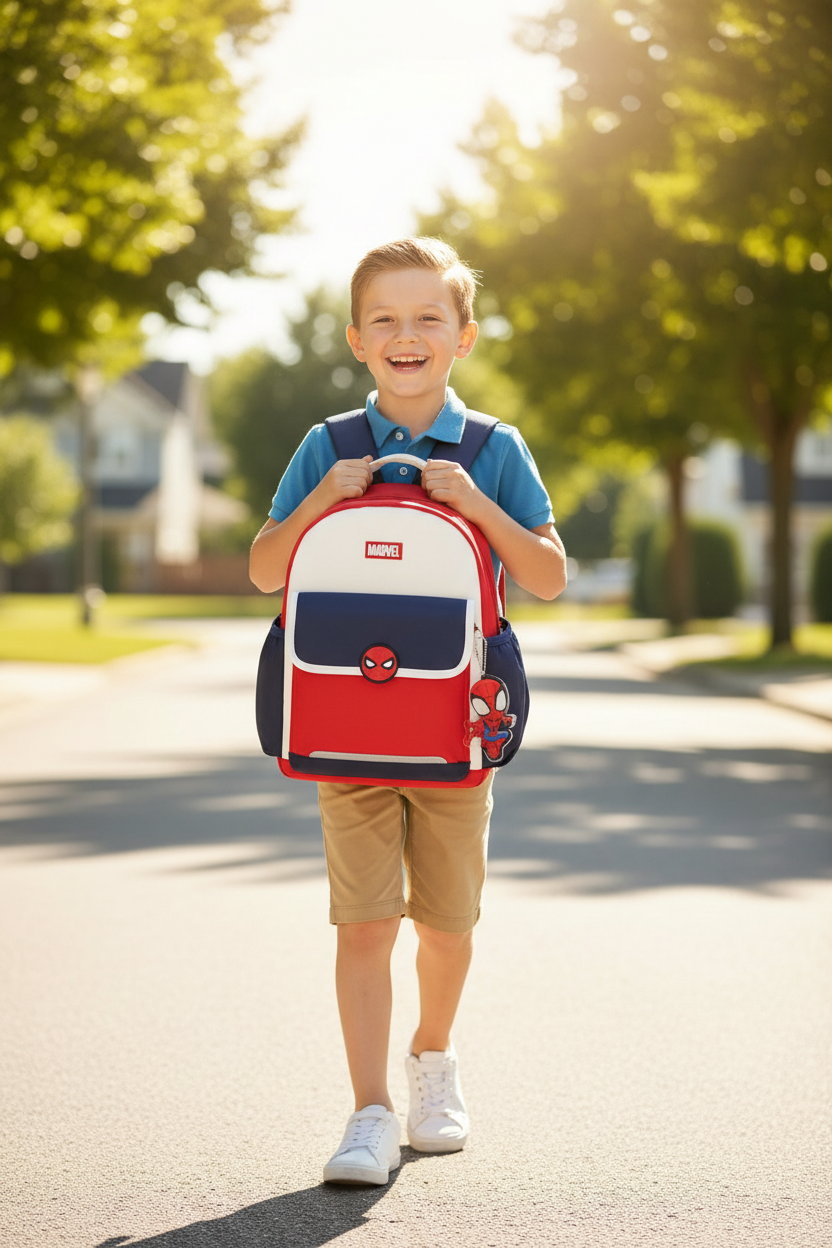 Enfant sac Spider-Man