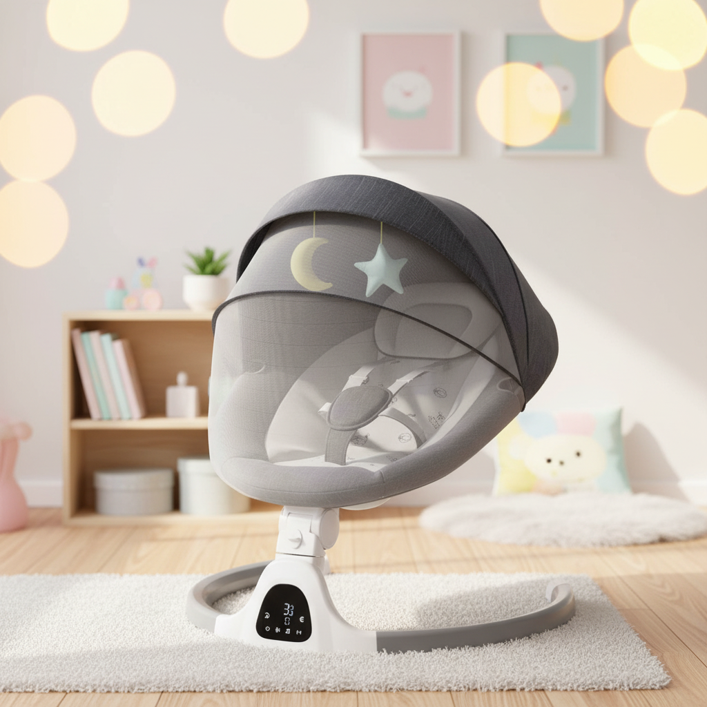 Transat gris – ambiance nursery